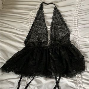 NWOT VS Lace Halter Lingerie